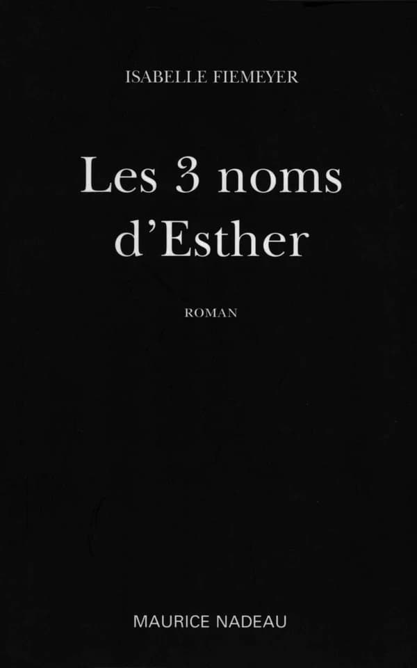Les 3 noms d'Esther