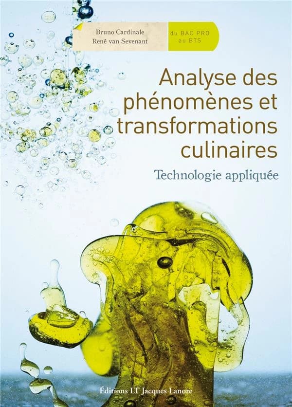 Analyse des phénomènes et transformations culinaires : technologie appliquée