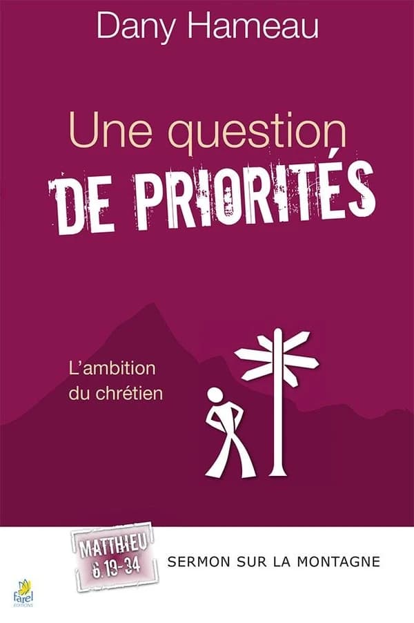 Une question de priorités : "Sermon sur la montagne", Matthieu 6.19-34