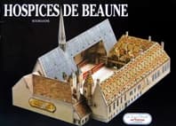The Hospital at Beaune : Scale Architectual Paper Model