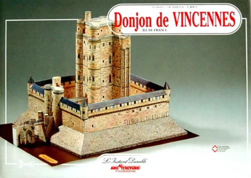 Donjon de Vincennes : Livre maquette à construire