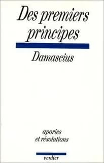 Des premiers principes : apories et résolutions...