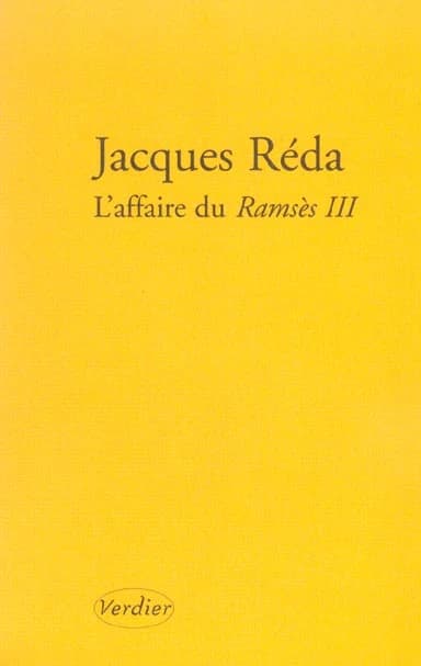 L'affaire du "Ramsès III" : roman