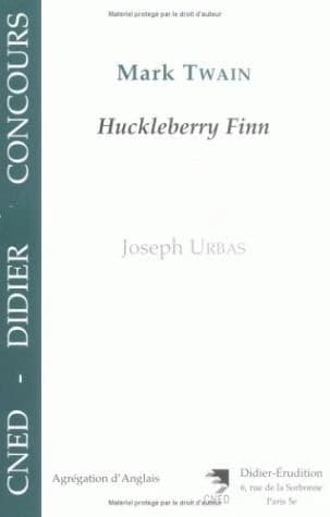 "Adventures of Huckleberry Finn" by Mark Twain (S.L. Clemens)