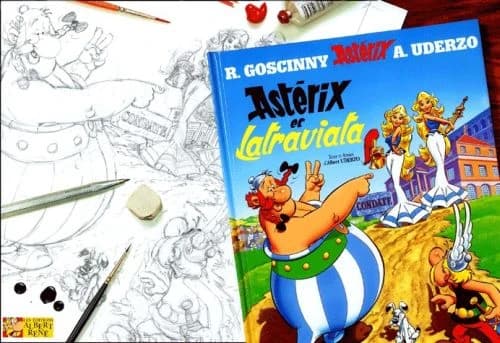 Astérix et Latraviata : l'album des crayonnés
