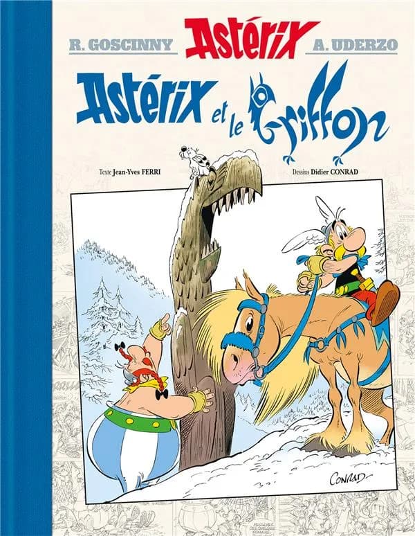 Astérix et le griffon (Éd. de luxe) texte, Jean-Yves Ferri ; dessins, Didier Conrad ; [d'après] Goscinny et Uderzo