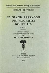 Le grand parangon des nouvelles nouvelles