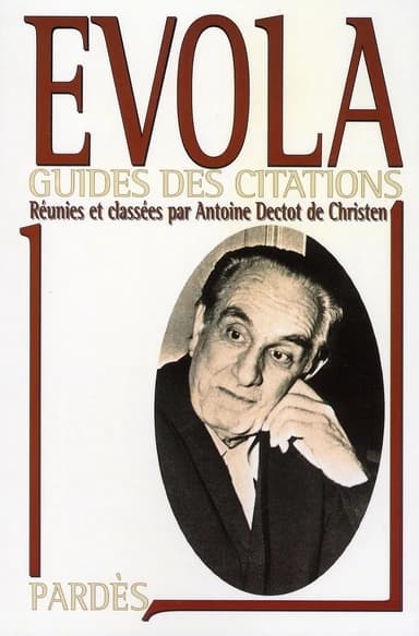 Evola : manuel de petite et de grande guerre sainte pour les hommes au milieu des ruines