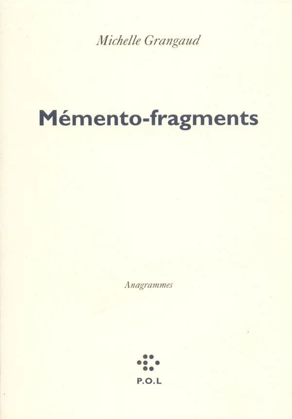 Mémento-fragments : anagrammes