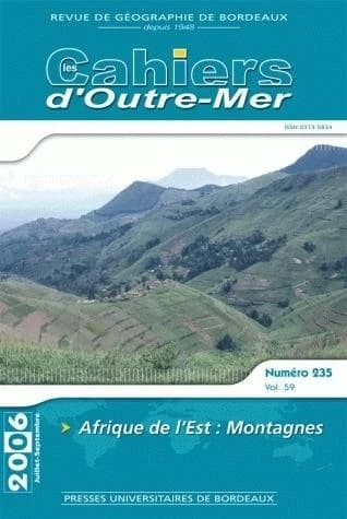 Afrique de l'Est montagnes
