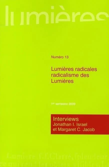 Lumières radicales, radicalisme des Lumières