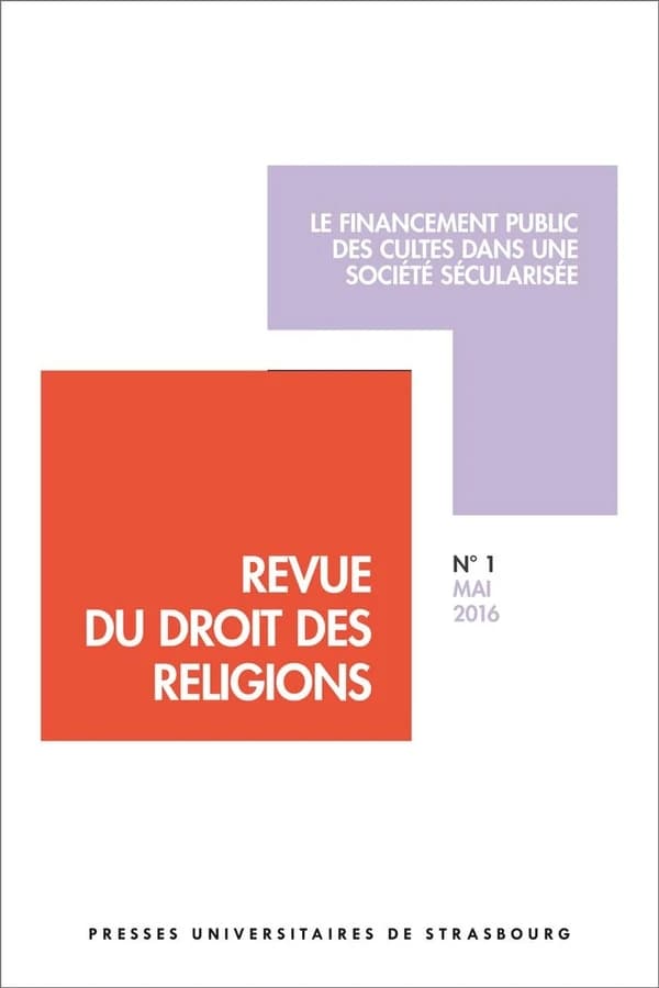 Revue du droit des religions n° 1