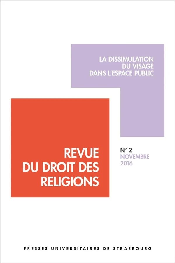 Revue du droit des religions n° 2