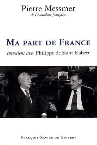 Ma part de France : entretiens avec Philippe de Saint Robert : "À voix nue", France Culture, semaine du 8 au 12 décembre 1997, Quai Conti, 2001-2003