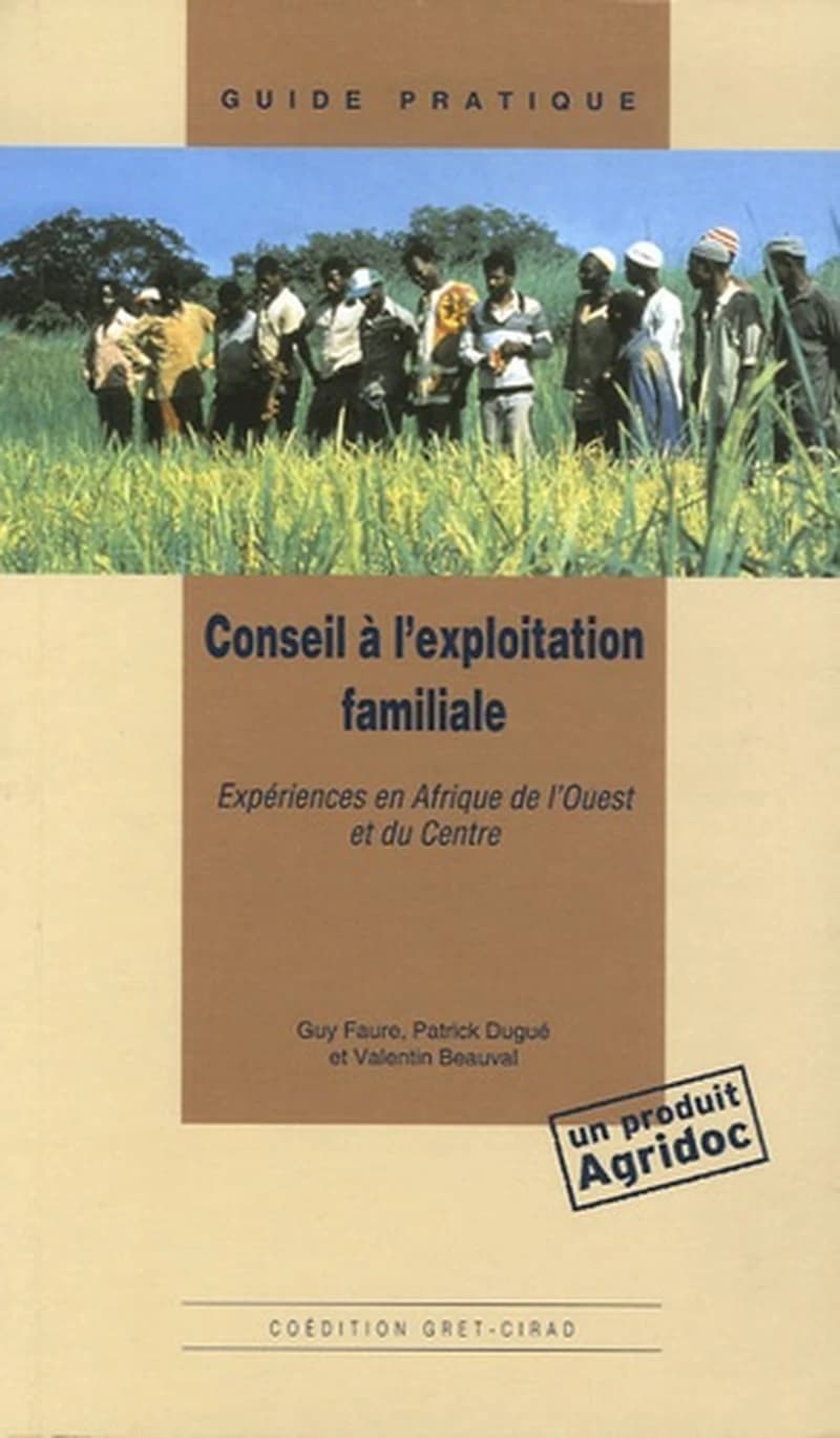 Conseil à l'exploitation familiale : expériences en Afrique de l'Ouest et du Centre