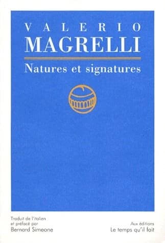 Natures et signatures