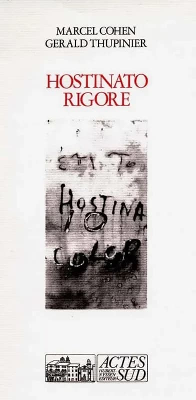 "Hostinato rigore"