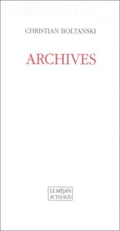 Christian Boltanski : archives : [Arles, église Saint-Martin du Méjean, 3 juillet-3 septembre 1989]
