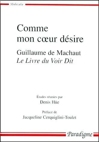 "Comme mon coeur désire", le livre du "Voir-dit"