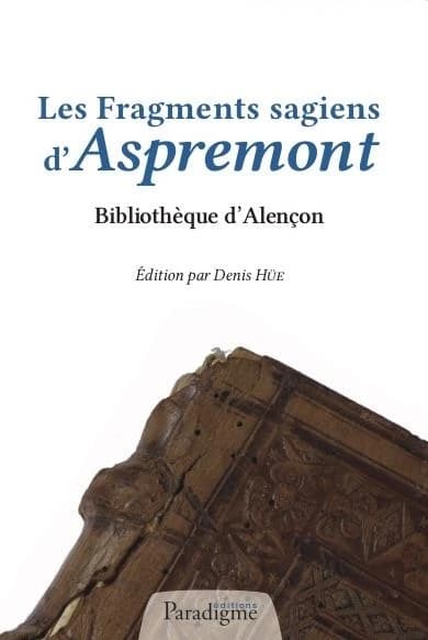 Les fragments sagiens d'Aspremont, bibliothèque d'Alençon