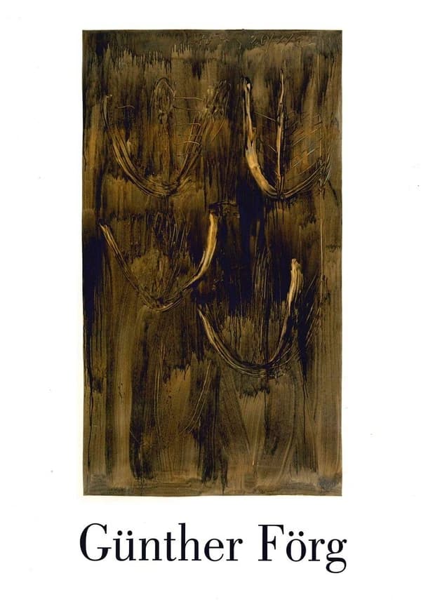 Günther Förg : the large drawings, 1989-1990 : [exposition, Paris, Galerie Lelong, 2 avril-16 mai 2015]