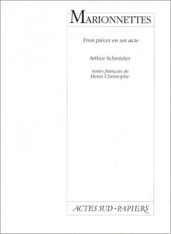 Marionnettes : trois pièces en un acte