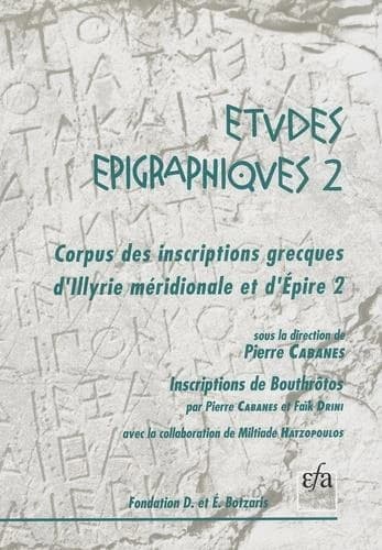 Corpus des inscriptions grecques d'Illyrie méridionale et d'Épire