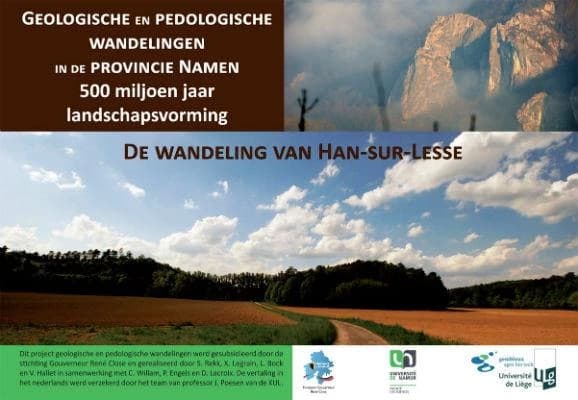Geologische en pedologische wandelingen in de provincie namen