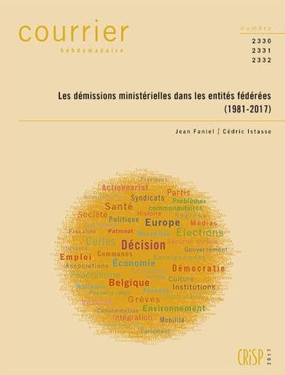 Ch2330-2331-2332-les demissions ministerielles dans les entites federees (1981-2017)