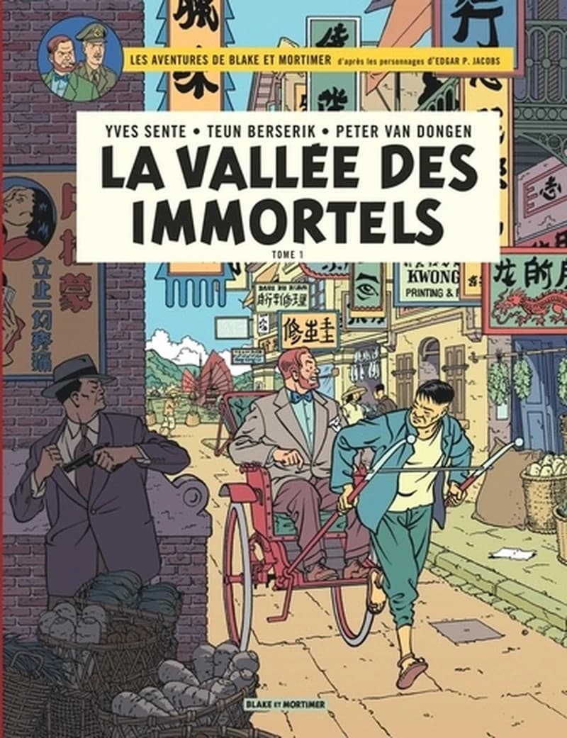 La Vallée des Immortels Tome 1 Menace sur Hong Kong