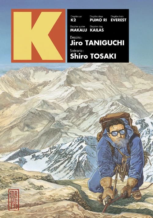 K ([6e édition]) dessins, Jirô Taniguchi ; scénario, Shiro Tosaki ; [traduit et adapté par Pascale Simon]