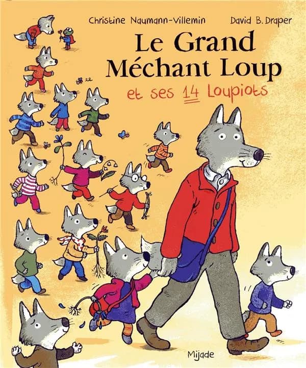Le grand méchant loup et ses 14 loupiots