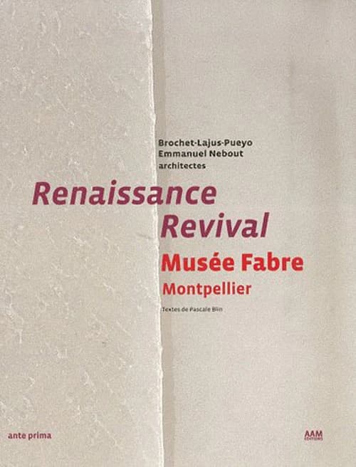 Renaissance : Musée Fabre, Montpellier : Brochet-Lajus-Pueyo, Emmanuel Nebout, architectes