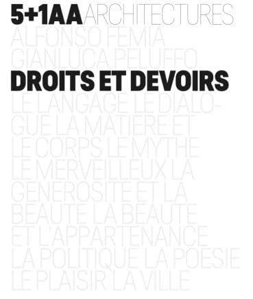 5+1 AA Architectures : Droits et devoirs