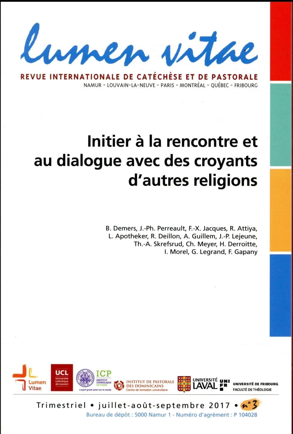 REVUE LUMEN VITAE n.2017