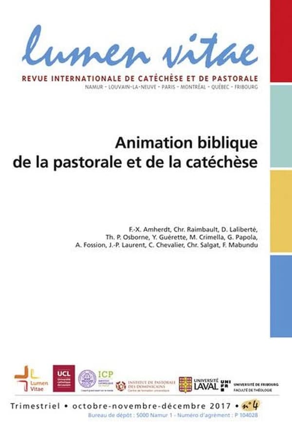 REVUE LUMEN VITAE n.4
