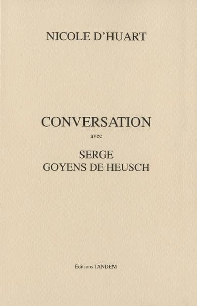 Conversation avec Nicole d'Huart