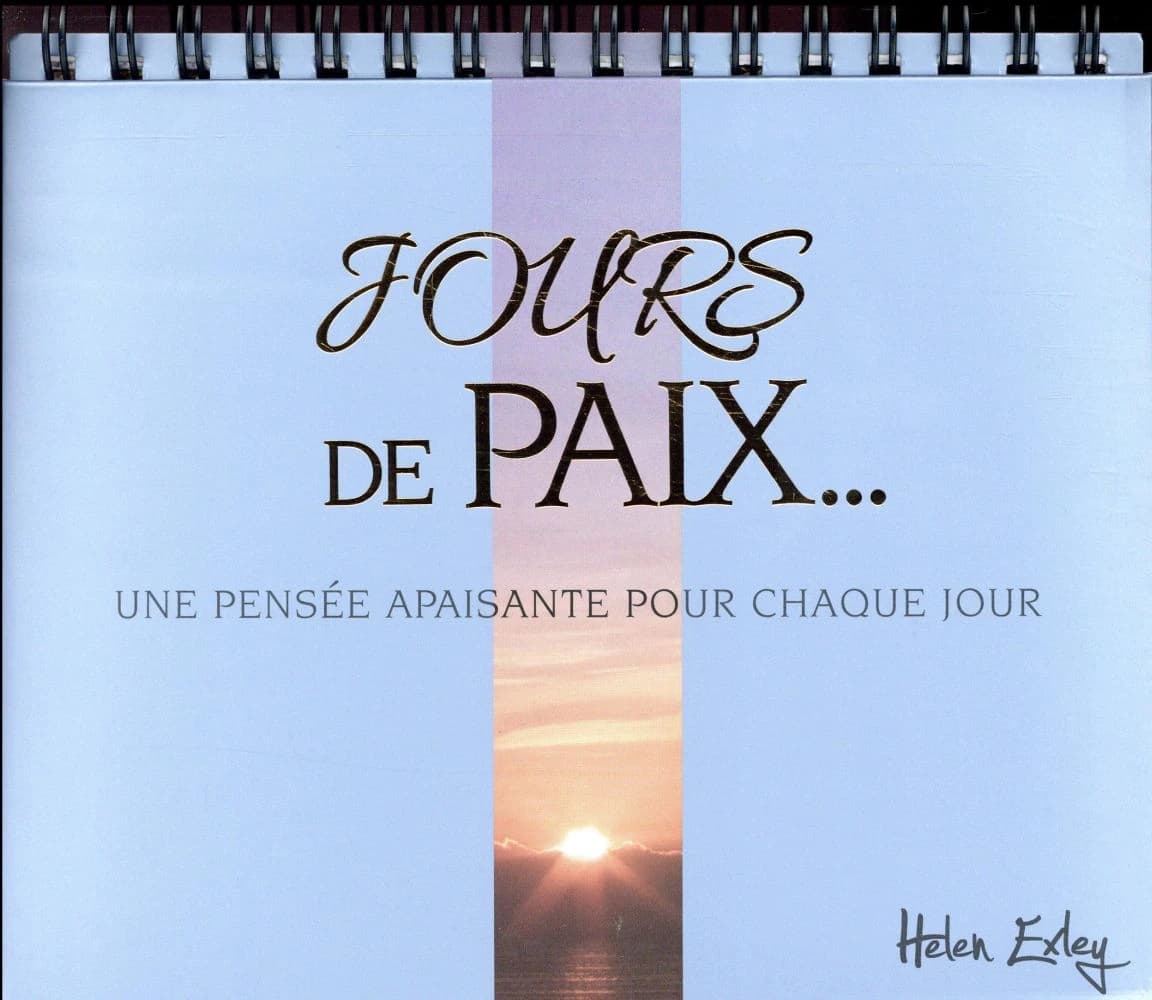 365 jours de paix... une pensée apaisante pour chaque jour