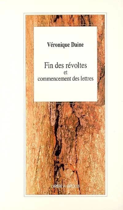 Fin des revoltes et commencement des lettres