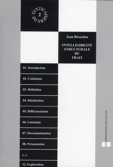 Intelligibilité structurale du trait : accompagné de Textica 1, 2, 3