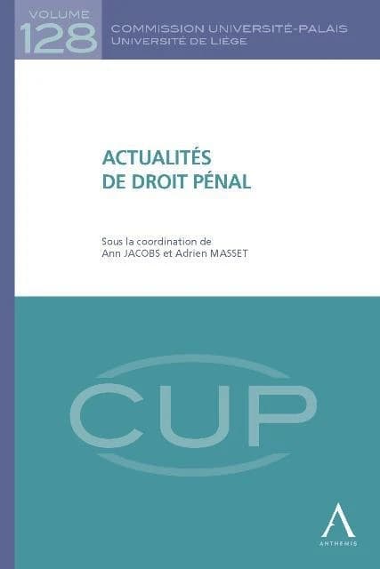 Actualites de droit penal