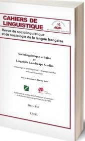CAHIERS DE LINGUISTIQUE : maquages et plurilinguisme