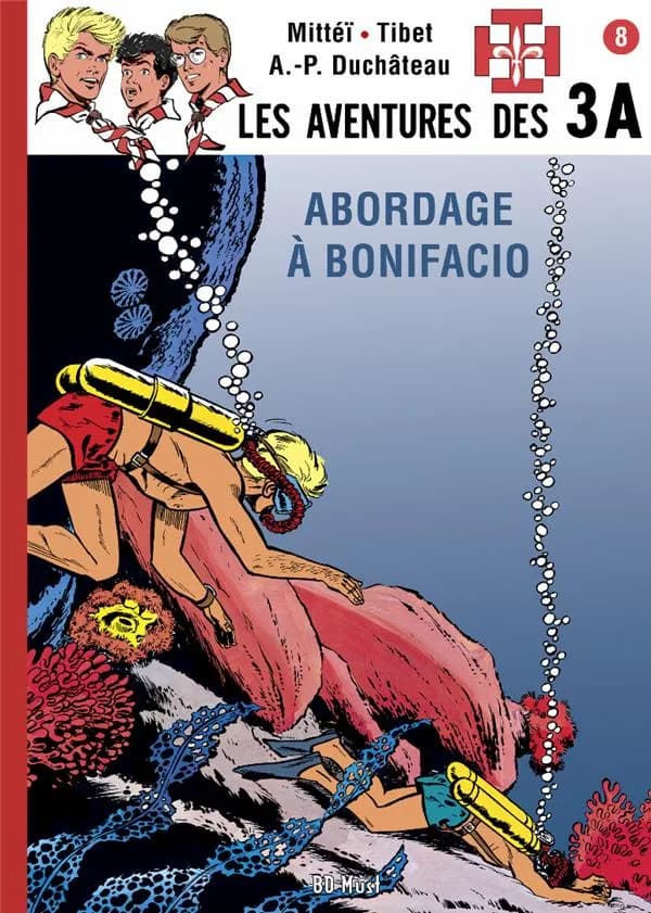 Les aventures des 3A t.8 : abordage à Bonifacio