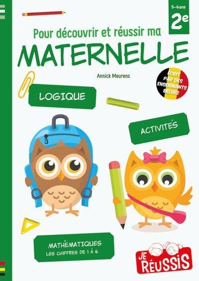 Carnets de vacances 2e maternelle