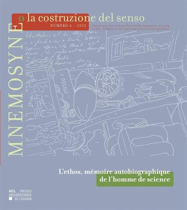 Mnemosyne 6 l'ethos memoire autobiographique de l'homme de science