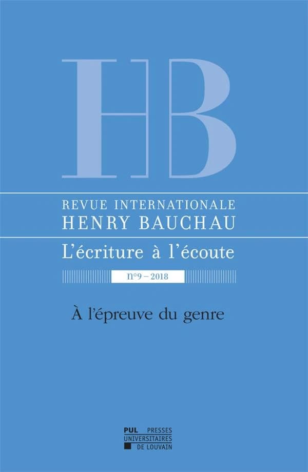À l'épreuve du genre