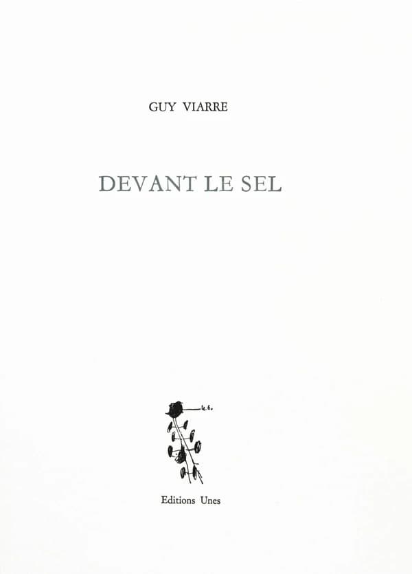 Devant le sel