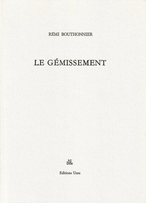 Le gémissement