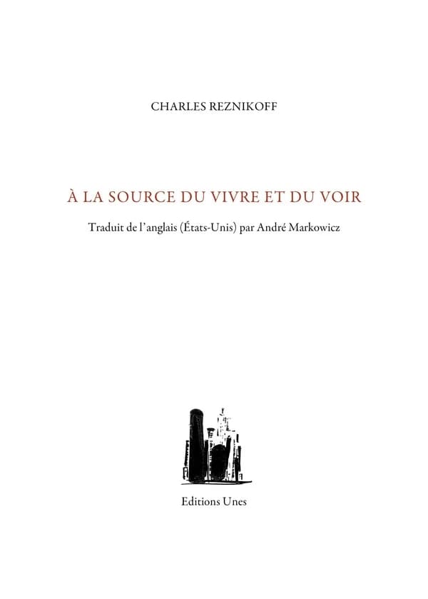 À la source du vivre et du voir ; suivi de Le cinquième livre des Macchabées