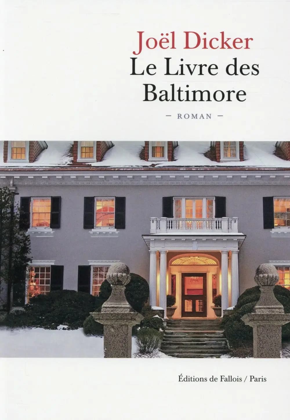 Le livre des Baltimore : roman